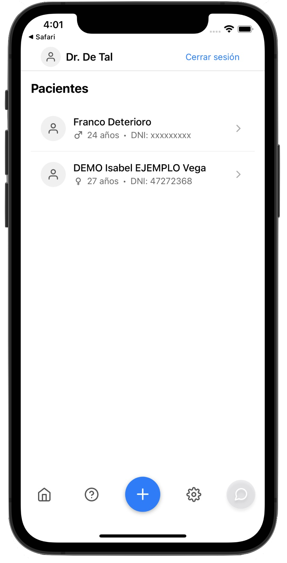 Aplicación Calíape
